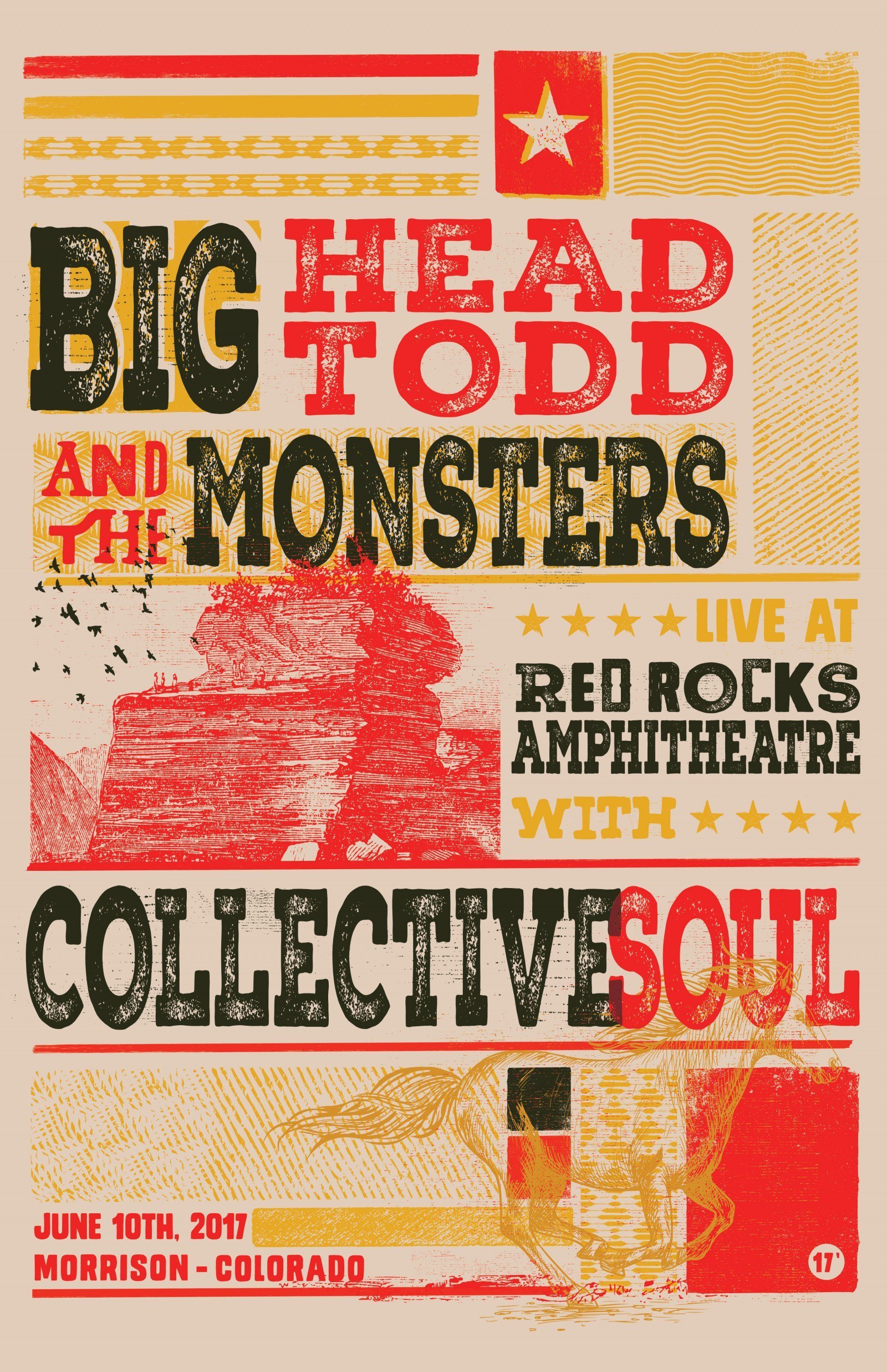 Public Tickets ON SALE NOW to Big Head Todd & The Monsters at Red Rocks on June 10th