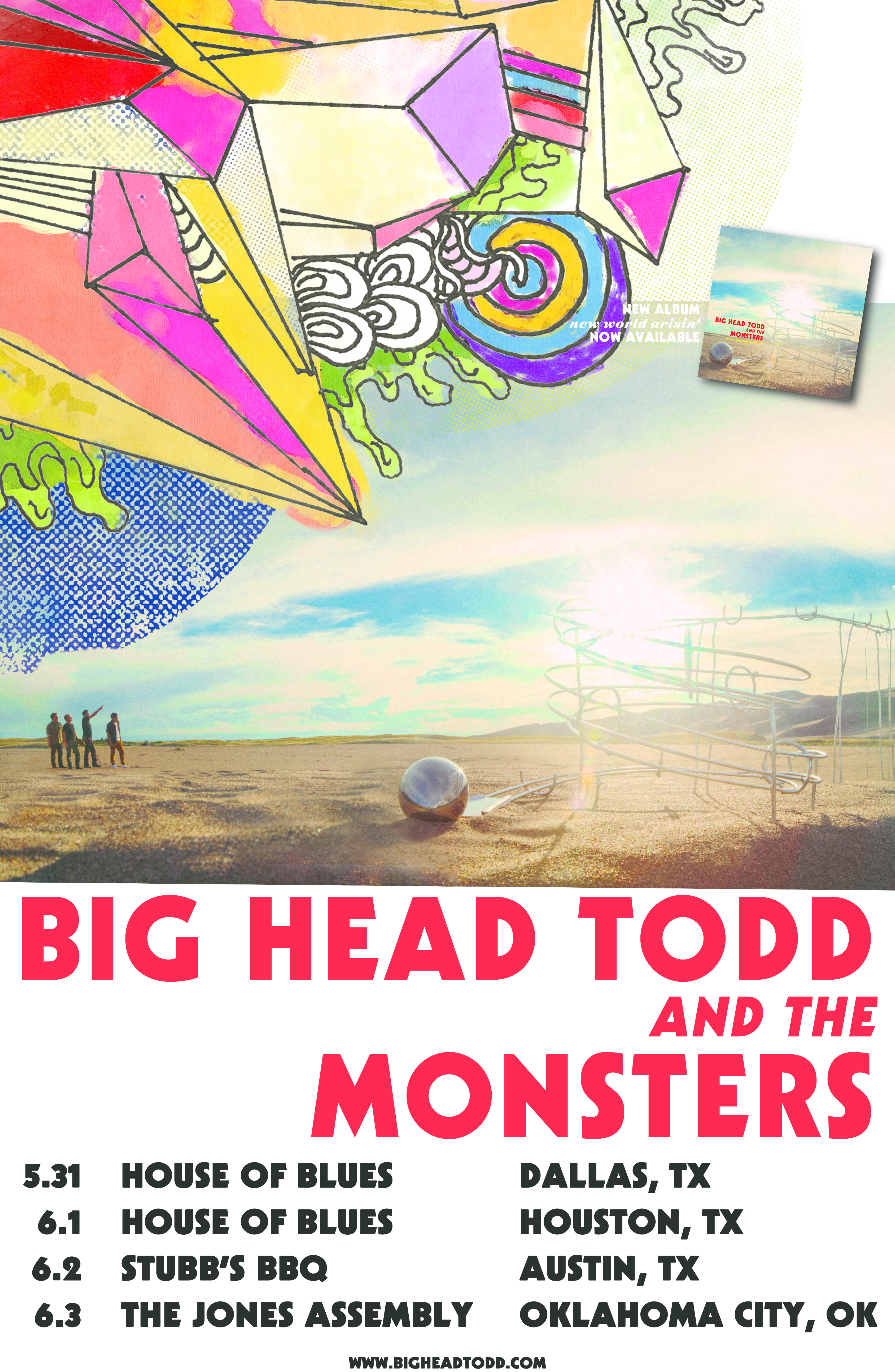 More Big Head Todd TEXAS tour dates announced!
