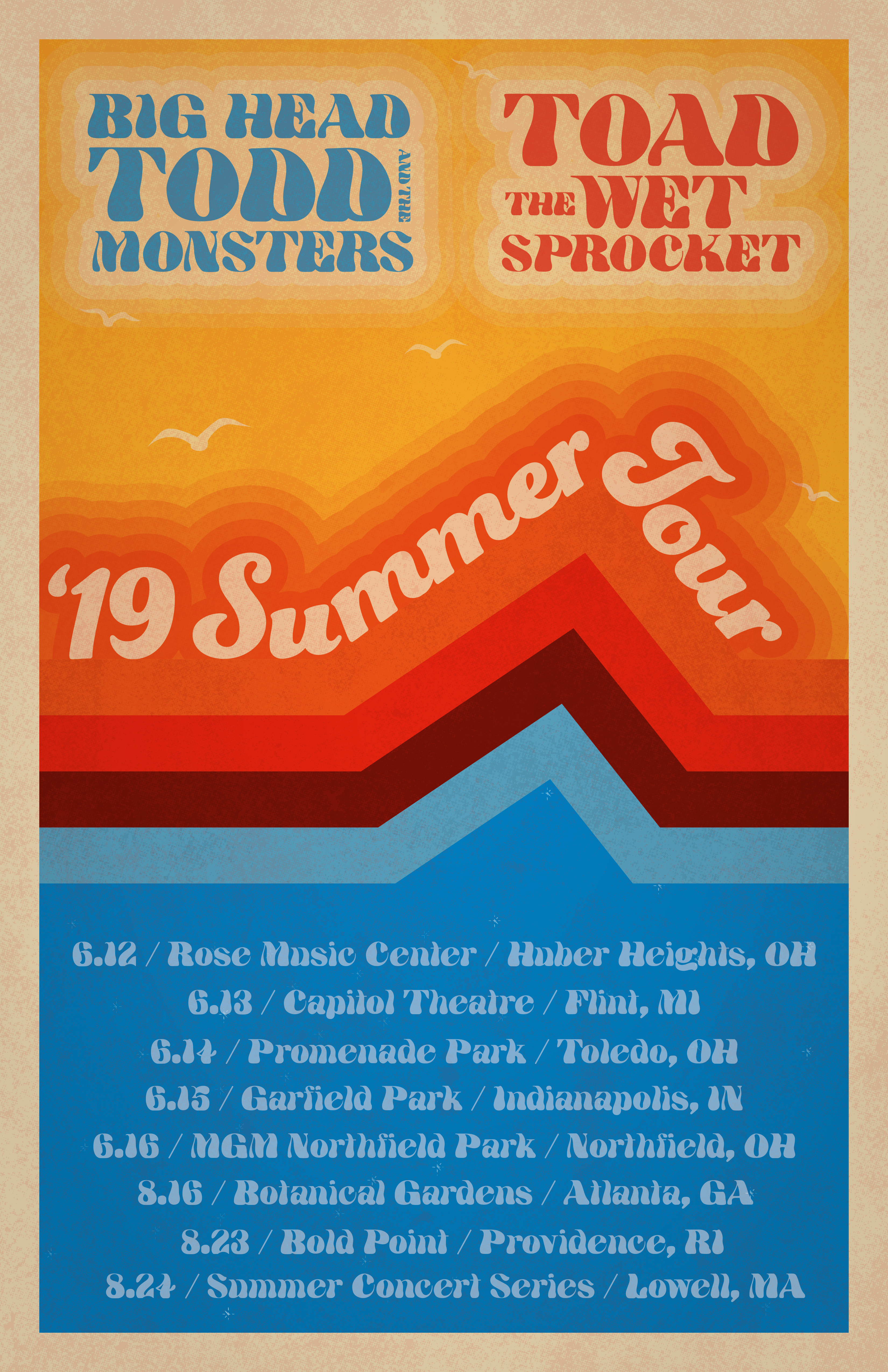 Summer Tour Announced: BHTM + Toad the Wet Sprocket