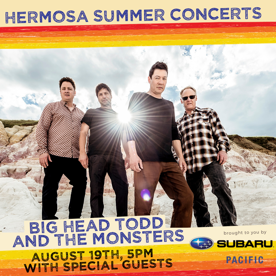 BHTM headed to Cali for the Hermosa Beach Summer Concerts Series on Aug. 19th!