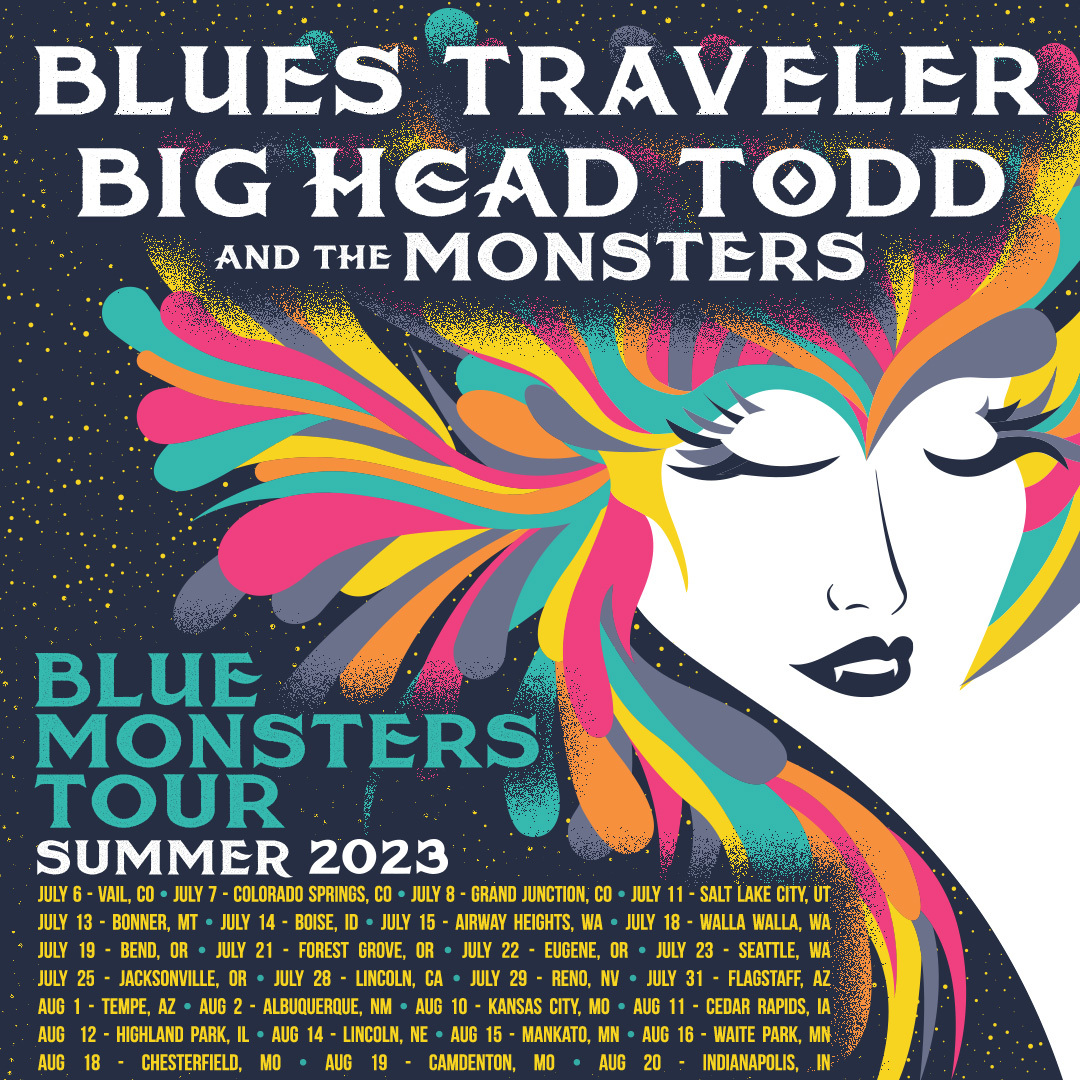 BLUE MONSTERS TOUR WITH BLUES TRAVELER ANNOUNCED!